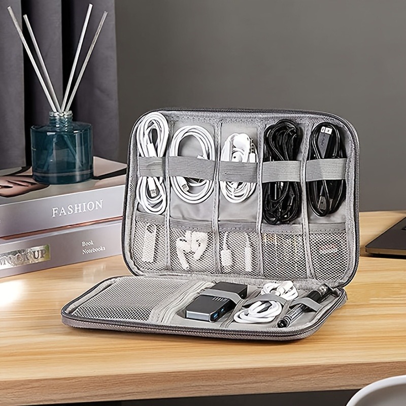 Office Tech Gear - 멀티 포켓 전자기기 액세서리 박스 -