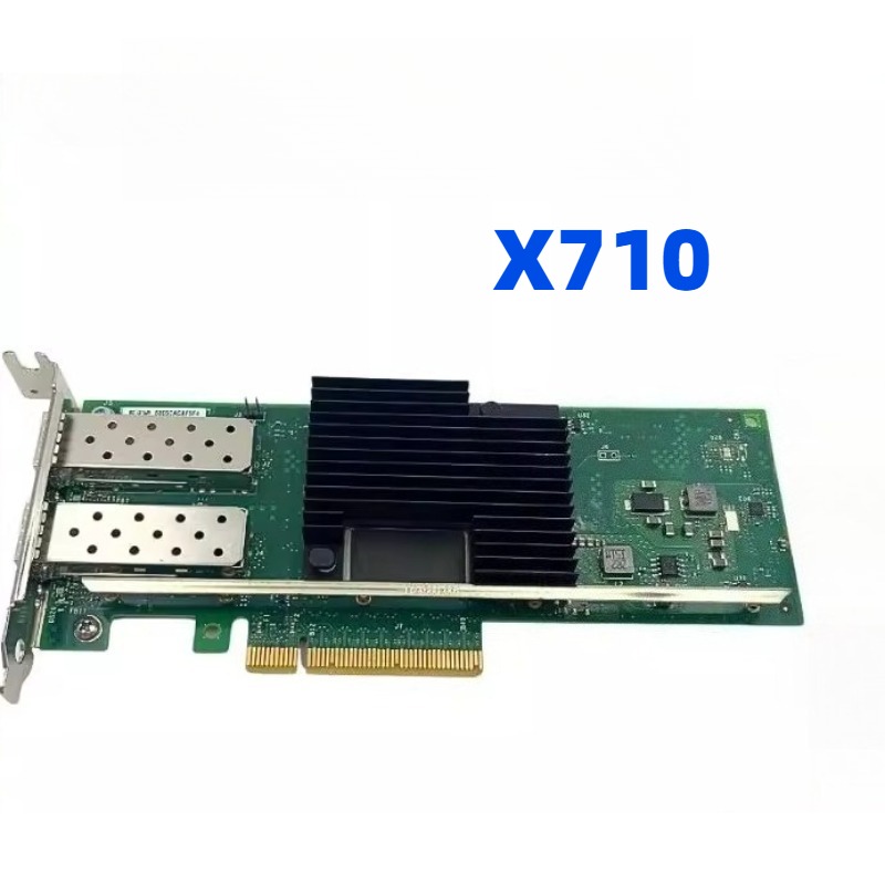 Gigabit Network Card - 오리지널 X710 듀얼 포트 10 기가비트