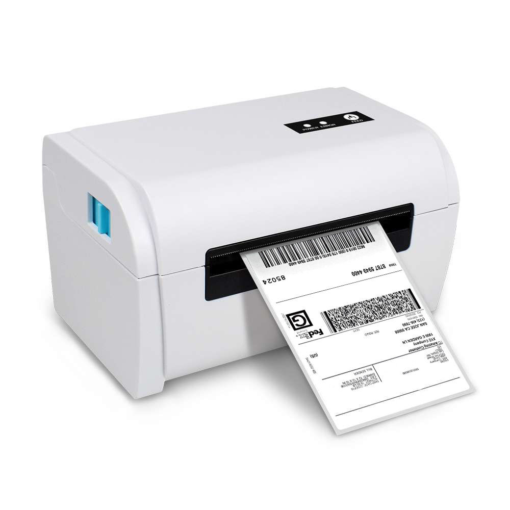 Label Printer Thermal - 운송장 라벨 프린터 104mm 열전사 바코드