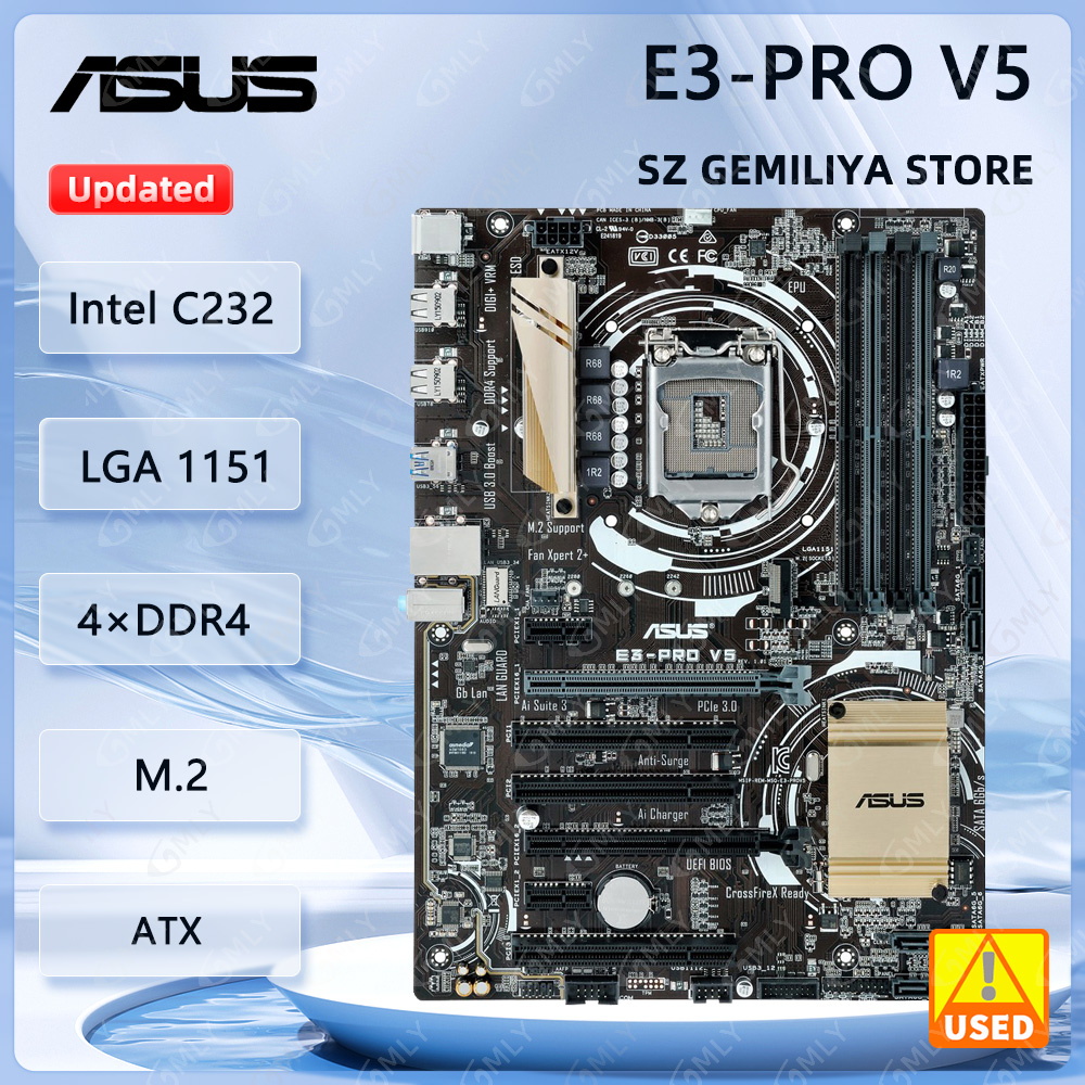 Intel Cpu Core I7 - Asus E3-PRO V5 마더보드 LGA 1151