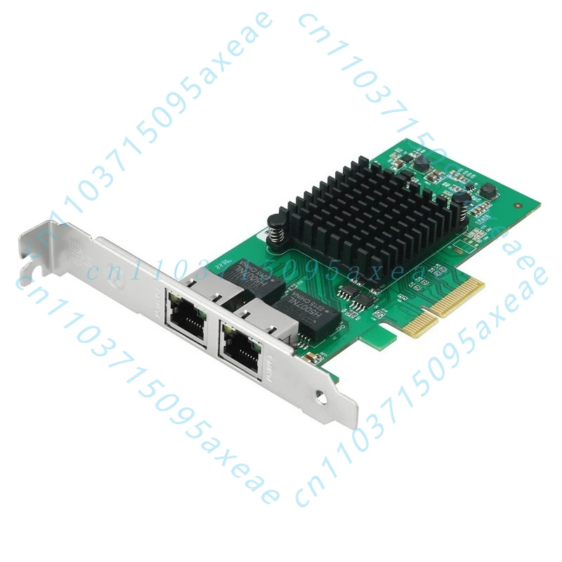 Gigabit Network Card - 인텔 I350-T2 칩 PCI-E X4 듀얼