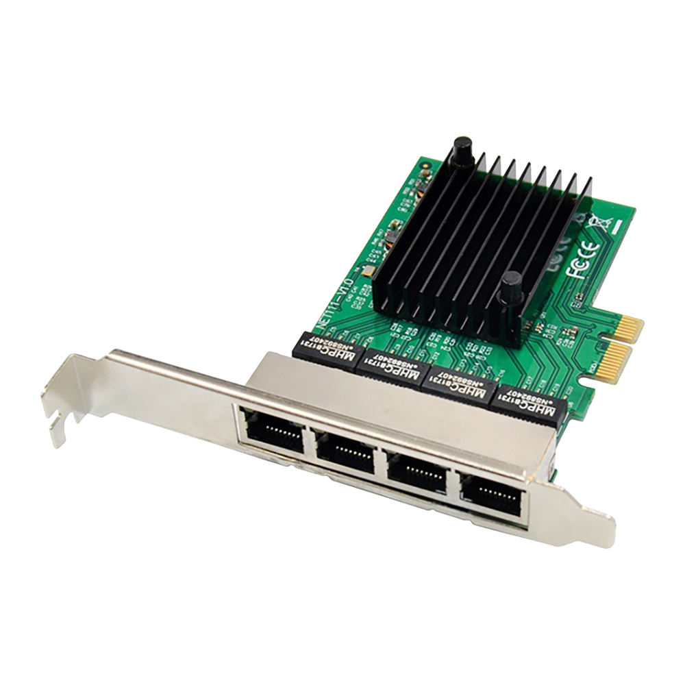 A003 PCIE 네트워크 카드 PCI-E X1 4포트 - Gigabit Network Card 리뷰 및 가격