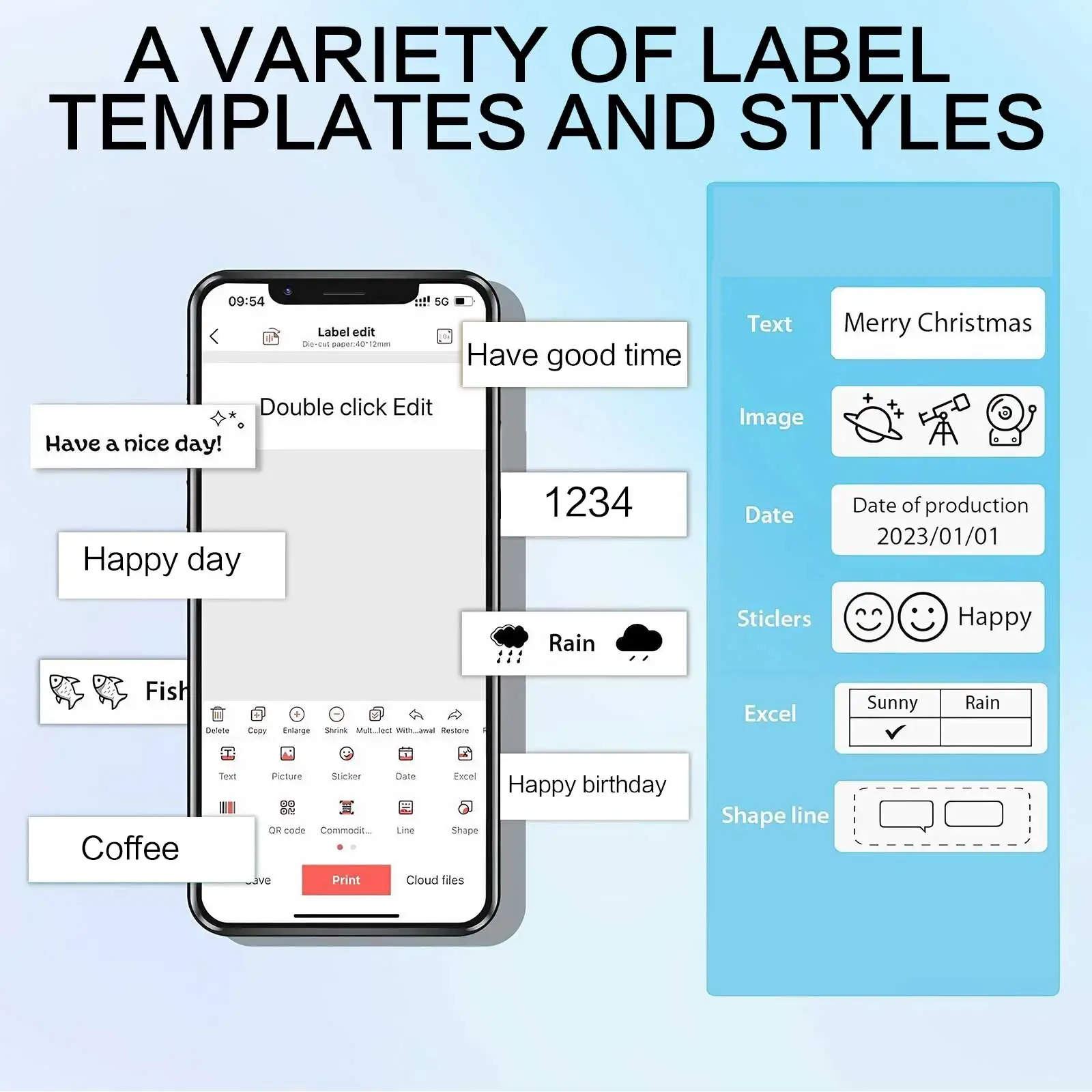 휴대용 무선 감열 라벨 프린터, 가정, 사무실, 물류, - Label Printer Thermal 리뷰 및 가격