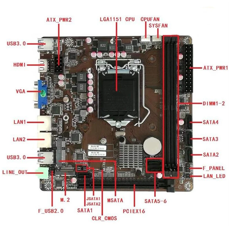 B365 미니-ITX 마더보드 LGA 1151 6베이  - Intel Cpu Core I7 리뷰 및 가격