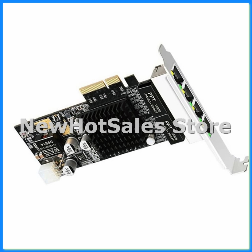 4 포트 PCIE POE 네트워크 카드 10/100/1 - Gigabit Network Card 리뷰 및 가격