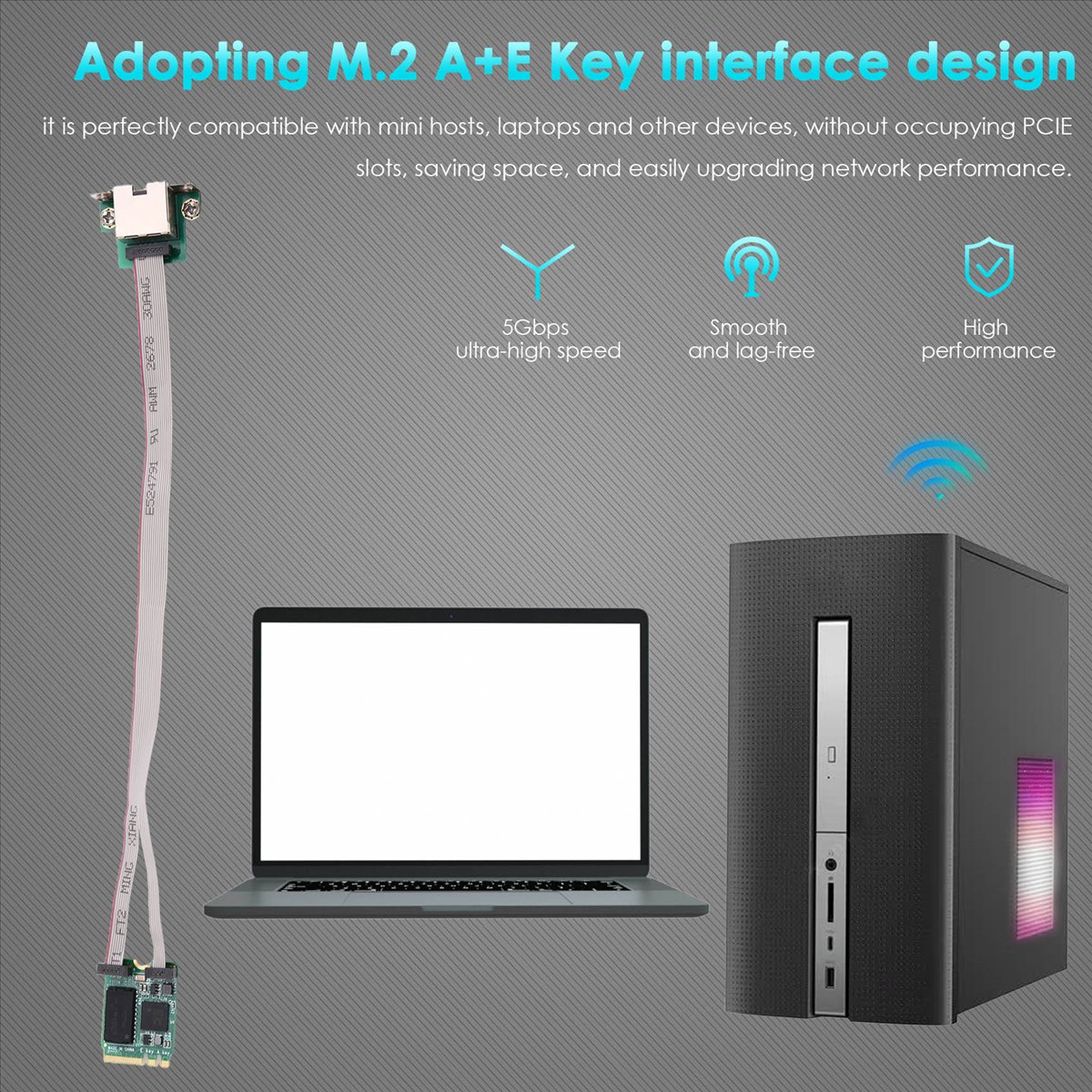 A99X M.2 A+E 키 5Gbps 기가비트 이더넷  - Gigabit Network Card 리뷰 및 가격