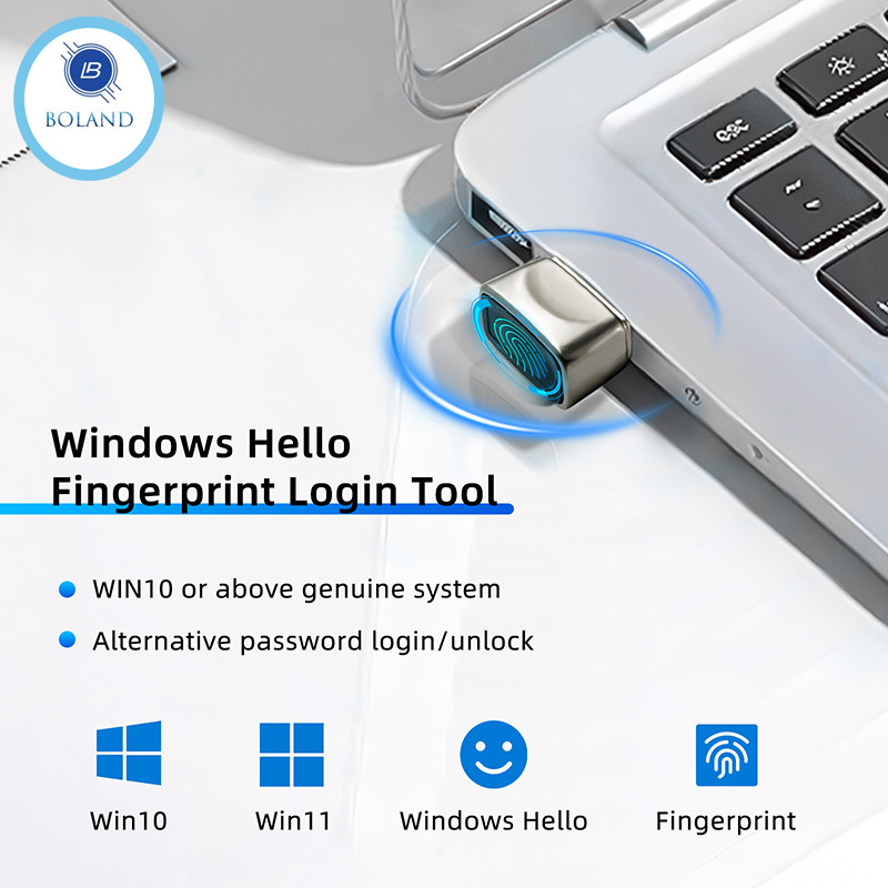 미니 생체 인식 지문 로그인 잠금 Windows 10  - Pc Security Lock 리뷰 및 가격